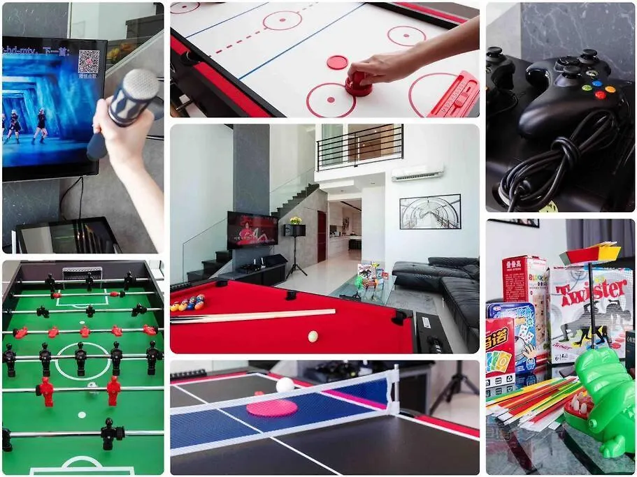 Apartment Xbox, Karaoke, Foosball, Pooltable, Icehockey, Ping Pong, Board Games George Town